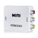 NEWKENG M10 480P Mini HDMI для AV конвертер (белый)