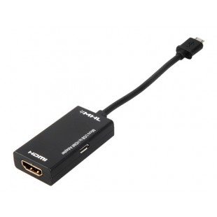  Micro USB MHL HDMI HDTV адаптер подходит для большинства мобильных устройств с наличием micro USB разъема и поддержкой MHL режима.