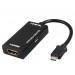  Micro USB MHL HDMI HDTV адаптер подходит для большинства мобильных устройств с наличием micro USB разъема и поддержкой MHL режима.