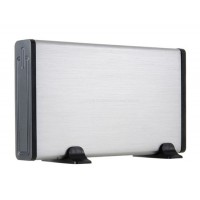 3.5 "USB в IDE и SATA Hard Disk Case (серебро)