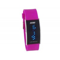 SKMEI 30 м Водонепроницаемые Спорт LED Watch (фиолетовый)