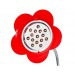 15-LED USB Flower светодиодная лампа (красный)