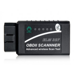 Мини Bluetooth ELM327 OBD2 сканер (черный)