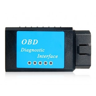 Мини Bluetooth ELM327 OBD2 сканер для модели F (черный)