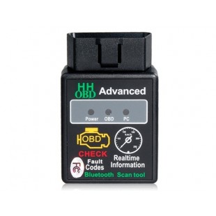 HH Мини ELM327 Bluetooth OBD2 V1.5 Scan Tool (черный)