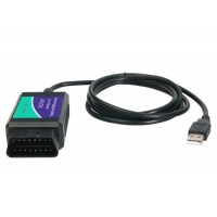 Купить ELM327 USB OBD2 автомобиля диагностический сканер (зеленый)