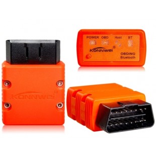 KONNWEI KW902 BT / WIFI OBD-II сканер Детектор автоматический диагностический инструмент (оранжевый)