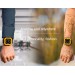 Li-ion MFOX AWATCH IP68 Waterproof Bluetooth Android Smart Watch Built-in Heart Rate Sensor E-Compass 4GB ROM WIFI (Black&Yellow)