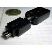 AF-Micro USB на микро USB поворачивающийся на 360 ° адаптер 