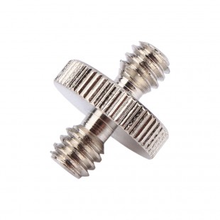 Адаптер резьбовой 1/4" (папа) на 1/4" (папа) DoubleHeadStud-1/4-1/4