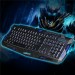 Игровая Клавиатура с подсветкой и русской ракладкой Gaming Keyboard USB