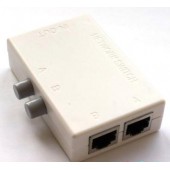 RJ-45 Механический свитч (коммутатор) на 2 порта